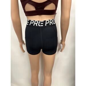 Black Nike Pro Spandex Shorts